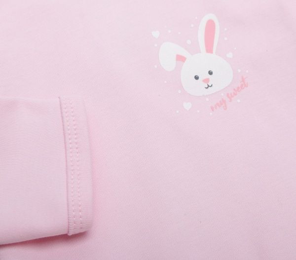 Боди детское для девочки Моя планета р.68 розовый Б301-3 