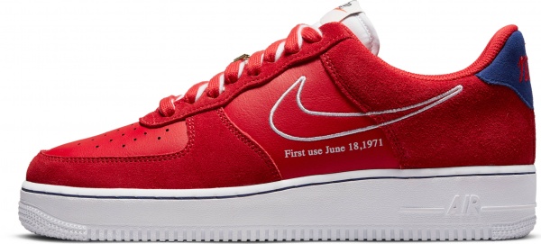 Кроссовки Nike Nike Air Force 1 '07 LV8 DB3597-600 р.US 9 бело-красный