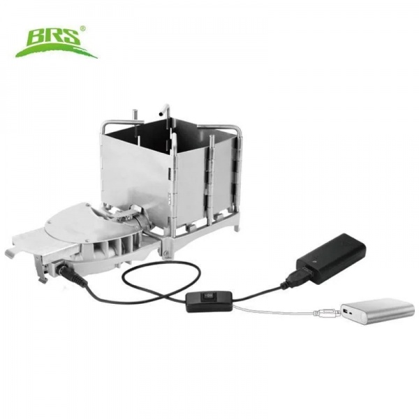 Горелка BRS Твердотопливная печь с турбиной и питанием, 116