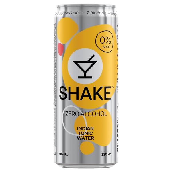 Безалкогольный напиток Shake INDIAN TONIC WATER 0,33 л 