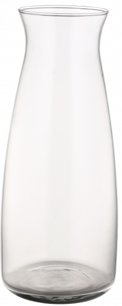Ваза стеклянная Молочная 310х120 31 см 
