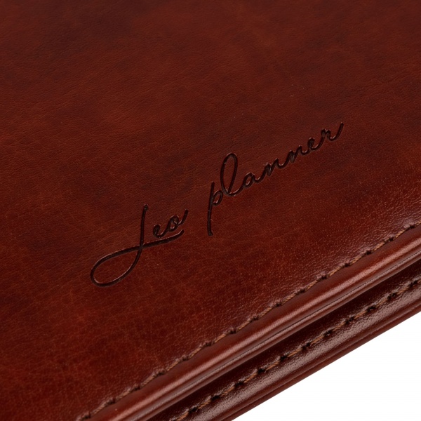 Планінг настільний датований 2024 Whisky коричневий 128 стор. Leo Planner