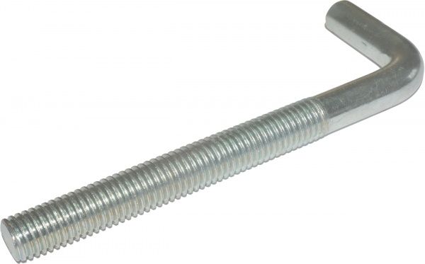 Гвинт метричний з прямим гаком 10х105 10x105 мм з прямим гаком