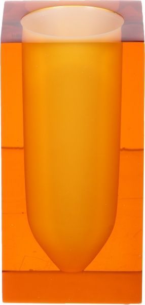 Стакан для зубних щіток Luna Grand помаранчевий