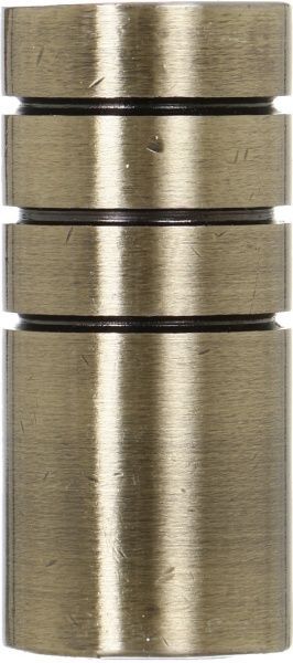 Наконечник Gardinia Ally Циліндр набірний d16 мм антична латунь 2 шт. 