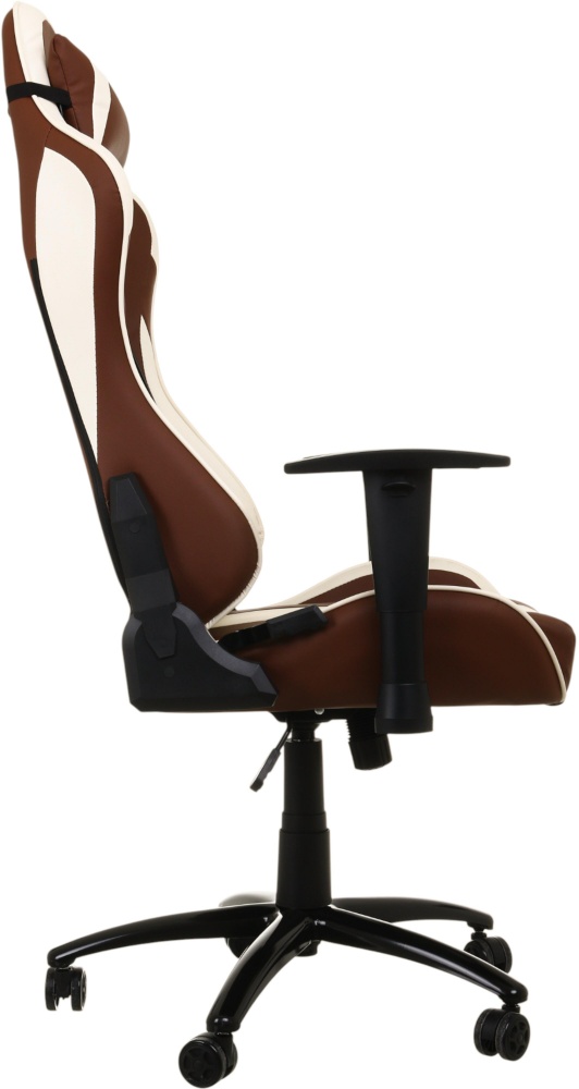 Крісло ігрове Центр Меблів Тобі ALB225 коричнево-бежевий