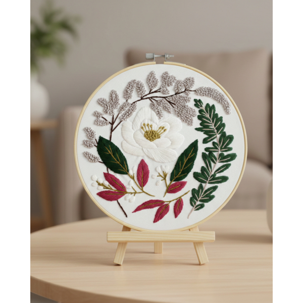 Набір для вишивання гладдю Ніжний вінок