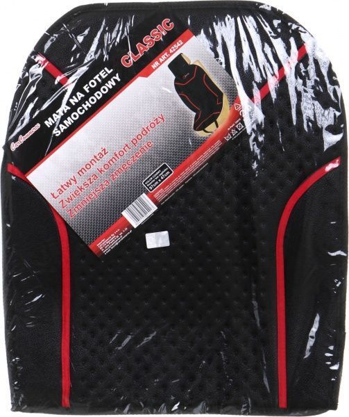 Накидка на сидіння автомобіля 97х47 см CarCommerce чорний