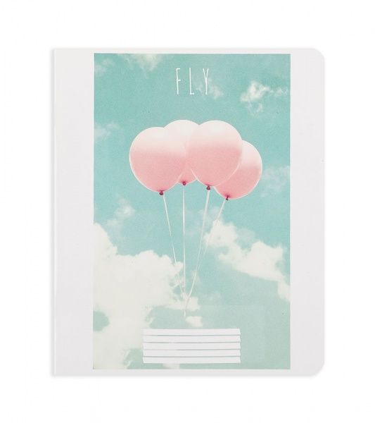 Комплект зошитів Літній настрій 24 аркуша в лінію 20 шт. Поділля