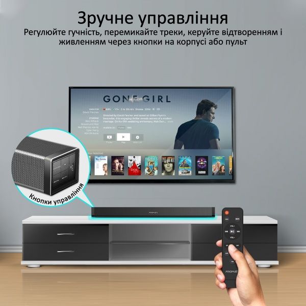 Саундбар Promate bluesbar-20.black 3.1