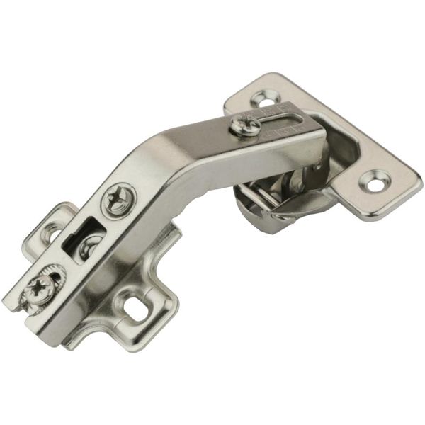 Петля накладная угол открытия 25/90° с регулировкой и монтажной планкой DC 