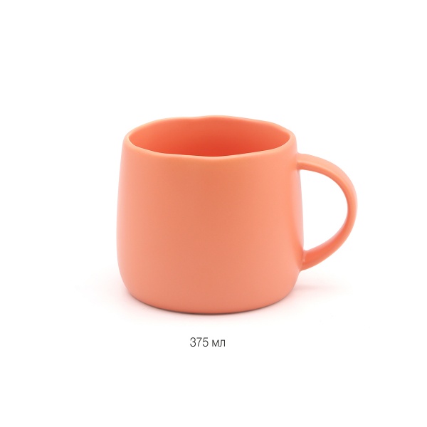 Чашка Совершенство 375 мл розовая MVM