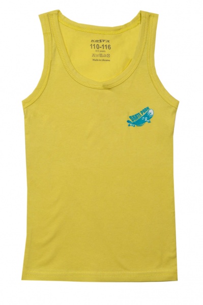 Майка для хлопчиків KOSTA р.134–140 жовтий 1948-8 