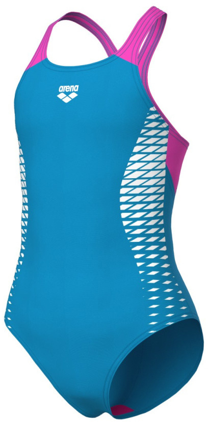 Купальник Arena OPENINGS SWIMSUIT V BACK 008674-890 р.12-13 голубой