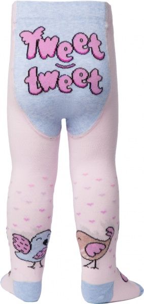 Колготки детские Conte-Kids TIP-TOP (веселі ніжки) 480 14С-79СП р.80-86 светло-розовый 
