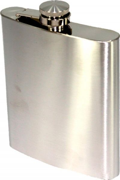 Фляга металева в чохлі Герб України PT-18