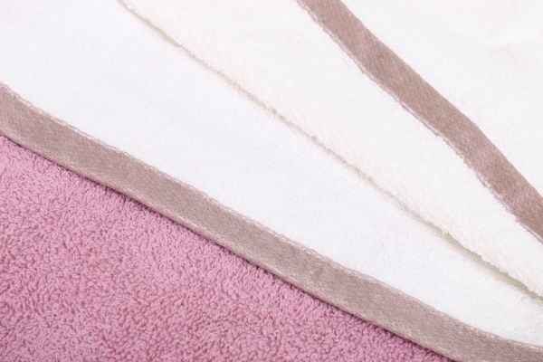 Набор полотенец Modern 2 шт. айвори/ розовый 