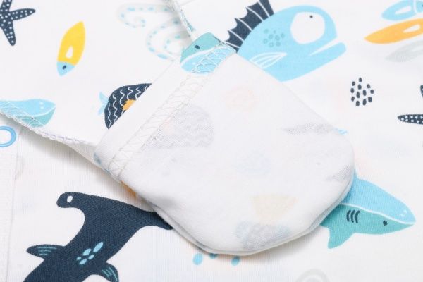 Льоля дитяча ТМ Софія Atlantic р.62 білий із блакитним 217162 