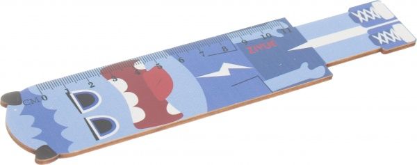 Линейка Зомби фиолетовый 11 см