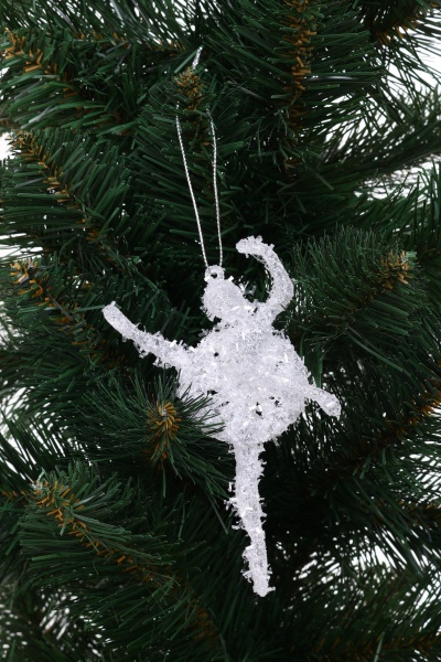 Подвеска пластиковая Global Treasure Балерина хрупкая 13 см в ассортименте M1701009-16H6/3