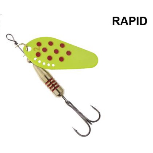 Блесна-вертушка Fishing ROI 11 г Rapid 1921 yellow