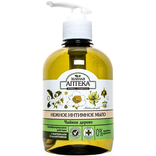 Мило для інтимної гігієни Зеленая аптека Чайне дерево 370 мл