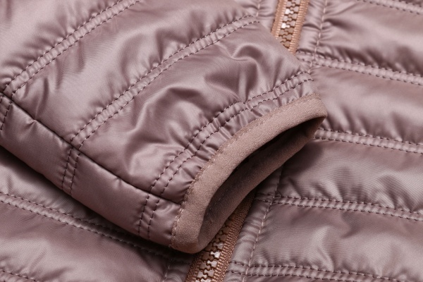 Куртка дитяча для дівчинки Luna Kids стьобана р.128 капучино 