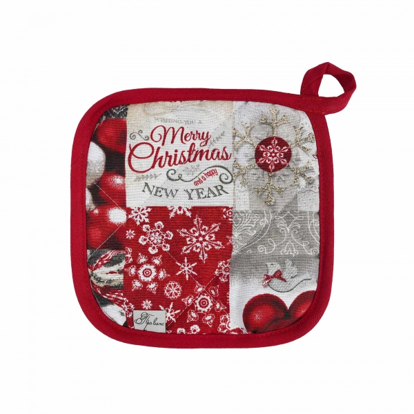 Прихватка Holiday 20x20 см червоний Прованс 