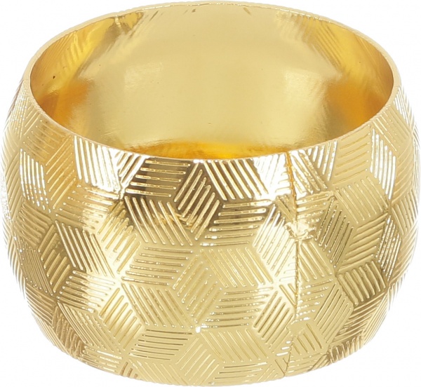 Набір кілець для серветок Golden Mosaic 13х11,2х5 см 6 шт