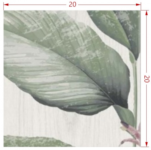 Плитка Mainzu Боттега Петчвуд Спрінг Ливс Декор 20x20 