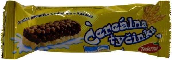 Батончик Tekmar Мюслі Какао в молочній глазурі 40гр
