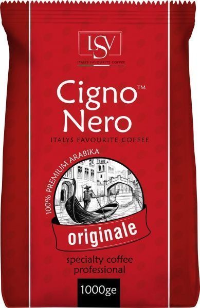 Кава в зернах Cigno Nero Originale 1000 г (4820154091220) 