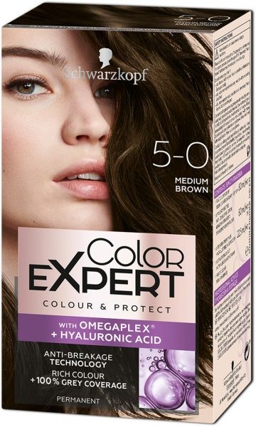 Крем-фарба для волосся Color Expert Color Expert 5.0 натуральний каштан 142,5 мл