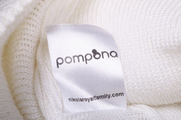 Шапочка дитяча унісекс Pompona р.54-56 білий 20 Z P 94 
