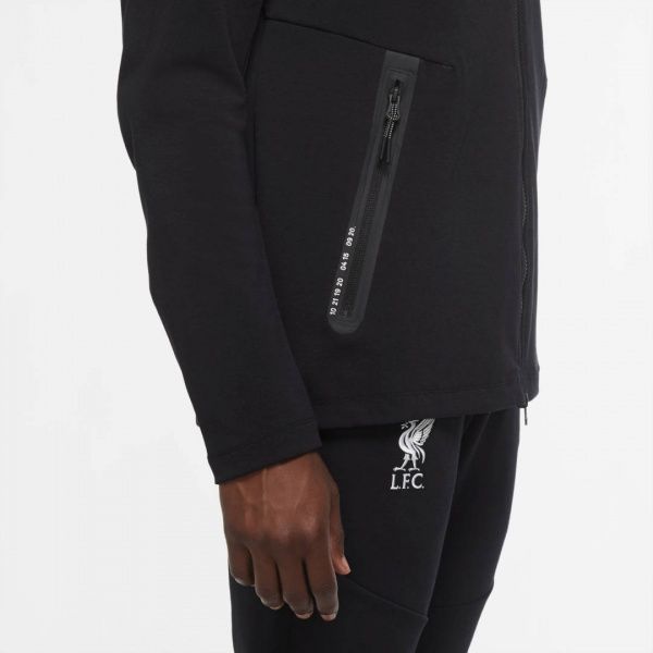 Джемпер Nike LFC M NSW TCH PCK HOOD FZ CL CZ3366-010 р. M чорний