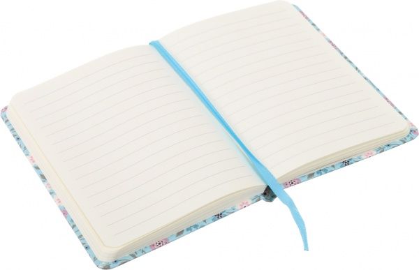 Блокнот Первые цветы 10,5x14,5 см голубой