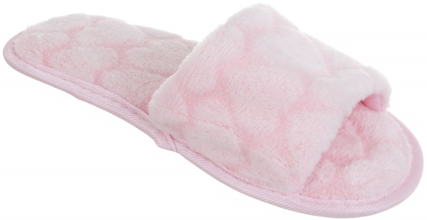 Тапки домашние La Nuit Сердца р. 40 розовый sainty/hearts/pink 