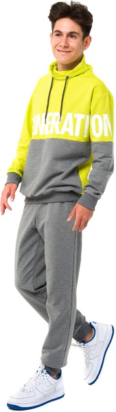 Спортивный костюм для мальчиков Smil 117262 р.164 салатовый 