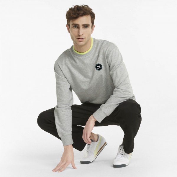 Свитшот Puma SWxP Crew TR 53362204 р. M серый
