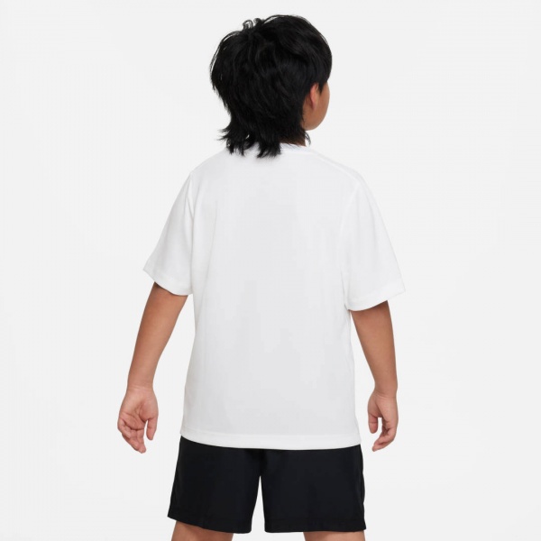 Футболка Nike B NK DF MULTI+ SS TOP HBR DX5386-101 р.L білий