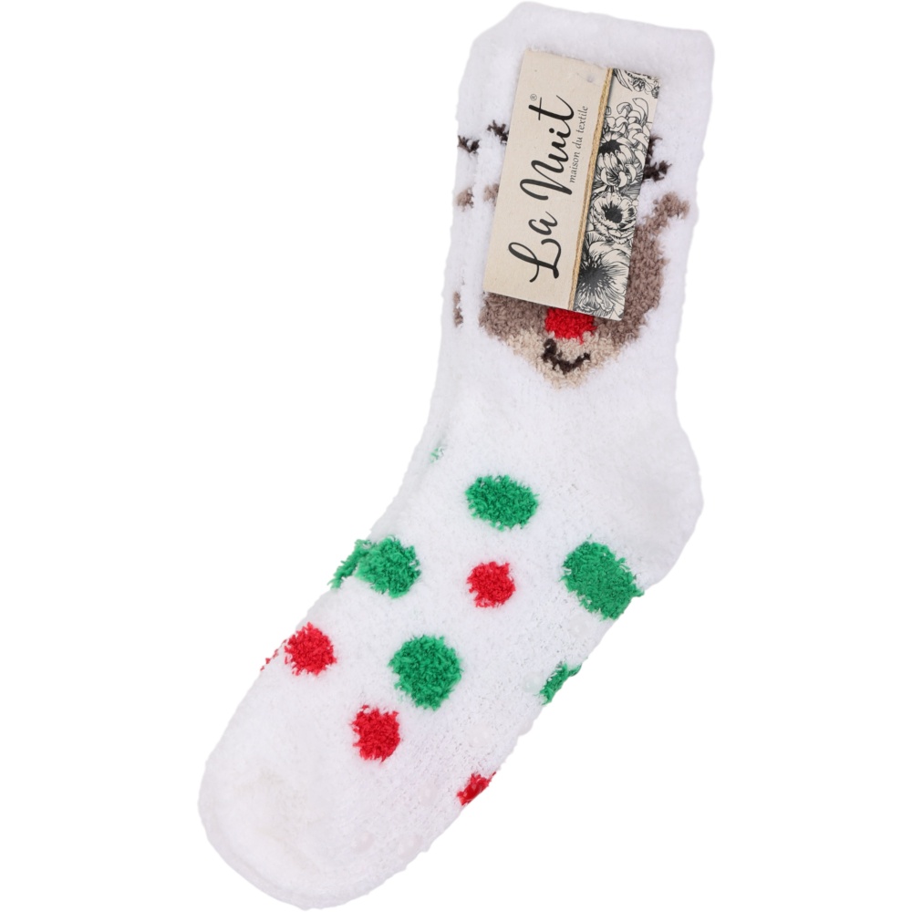 Шкарпетки жіночі La Nuit Home Олень р.one size білий 1 шт.