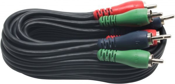 Кабель HAMA 3xRCA – 3xRCA 2 м чорний (43420)  