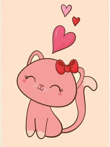 Картина Кошечка 21x29,7 см Posterclub 