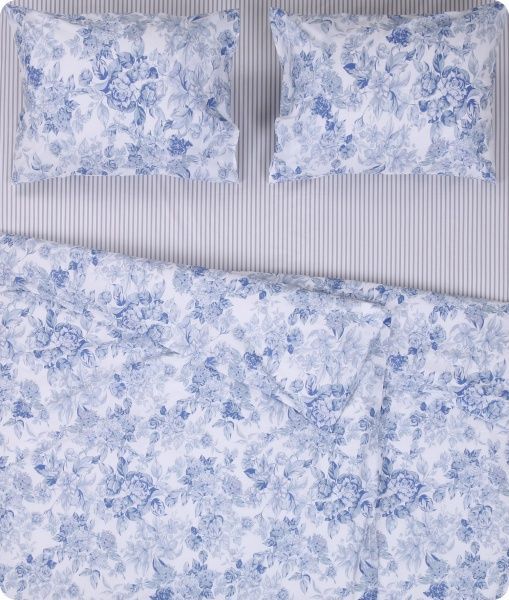 Комплект постельного белья Тоскана семейный разноцветный La Nuit 