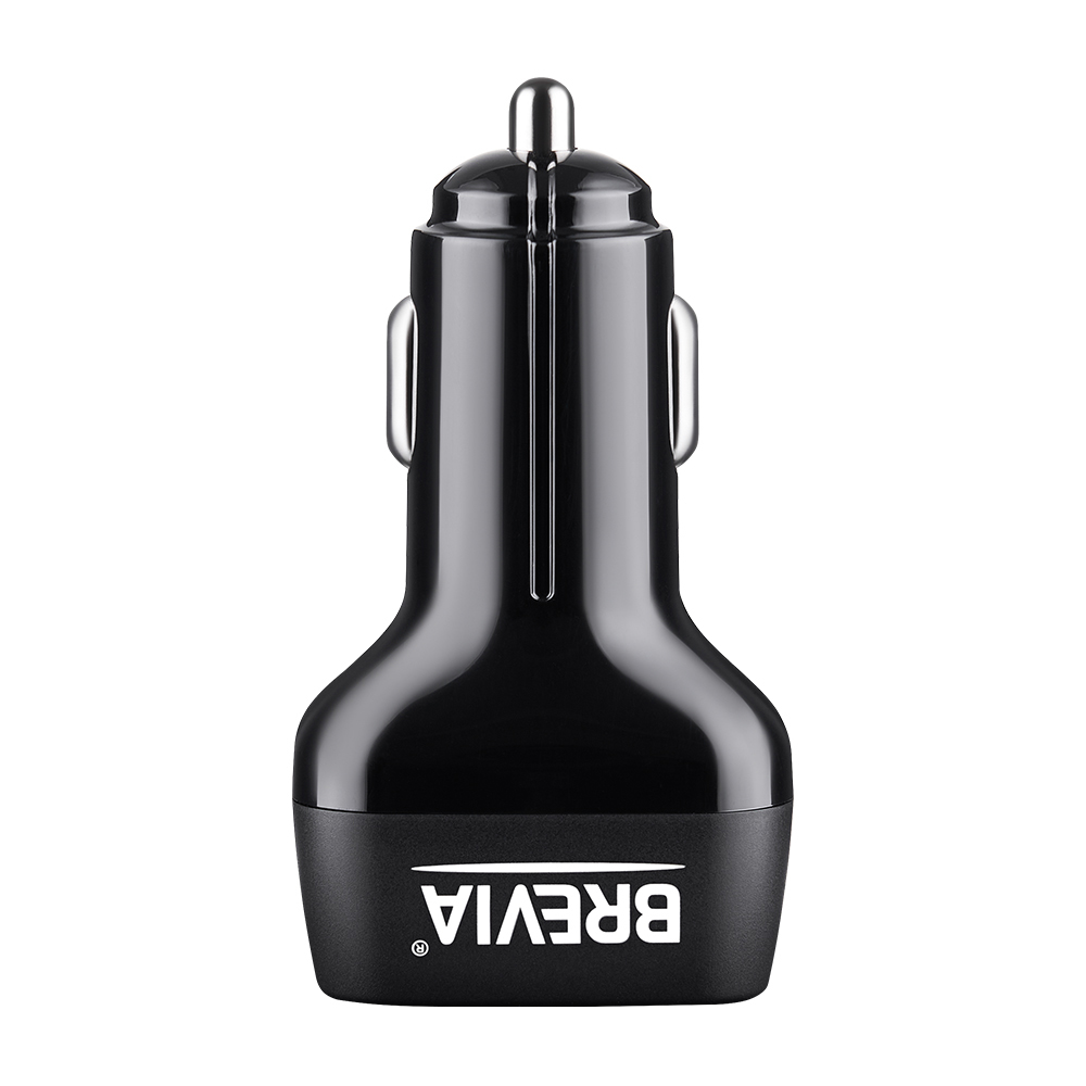 Автомобільний зарядний пристрій Brevia ePower TriDrive 78W 2xUSB-C+1xUSB-A