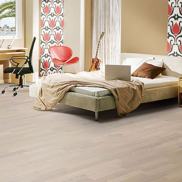 Паркетная доска Tarkett дуб фрост трехполосная 2283x192x13,2 мм (2,658 кв.м) Sommer