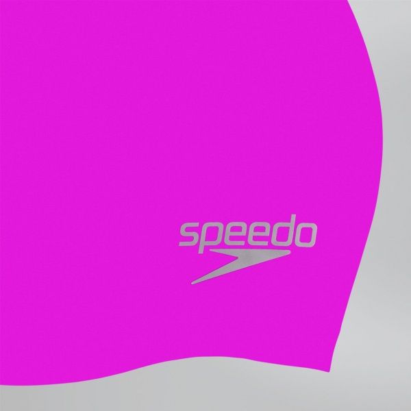 Шапочка для плавания Speedo MOULDED SILC CAP AU 8-70984D436 one size фиолетовый