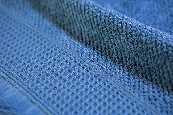 Рушник Комбі махровий 140x70 см синій Simi 