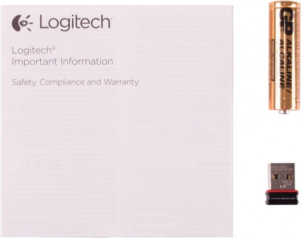 Миша Logitech Wireless Mouse M185 (910-002238) grey  