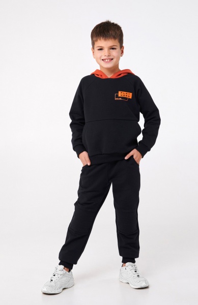 Штани для хлопчиків Smil р.122 чорний 115508 